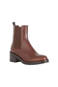 Leather Items 1: TRUMANS & KNUEFERMANN ANKLE BOOT COGNAC
