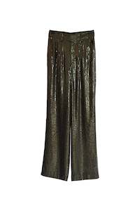 Laurent Pant Tropical Sequin