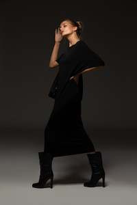 Ravenhue: DEW DRESS - BLACK