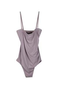 ROUCHED SWIMWEAR LAVENDER
