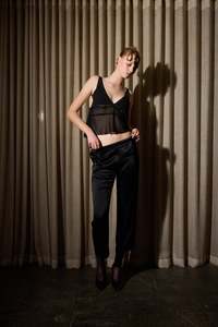 Clothing: JAZZ TANK BLACK RUNWAY