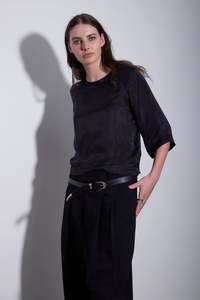 Clothing: ALEXA TOP B SHEER BACK