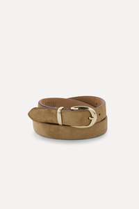 KOYU LEATHER BELT CAMEL