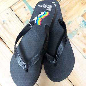 Sub retro jandal - Keep New Zealand Beautiful