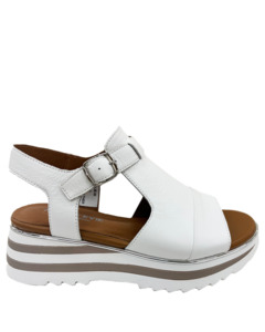 Shoes: Alfie & Evie - Hallie (White Leather)
