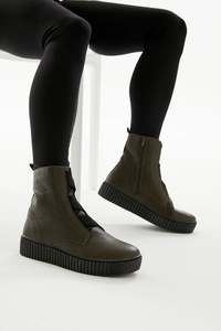 Shoes: Alfie & Evie - Date (Khaki)