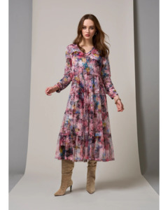 Loobies Story: Loobies - Duchess Tulle Dress (Blush Multi)