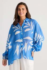Holiday: Holiday - Cliffside Shirt (Blue Passion Flower)