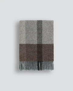 Throw: Baya - Brunswick (100% New Zealand Wool) Throw - Bracken 130x180cm