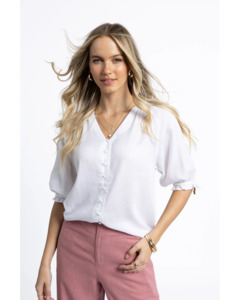 Humidity - Reece Blouse (White)