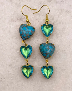 Jewellery: Ghost & Lola - Turquoise Mystery Earrings