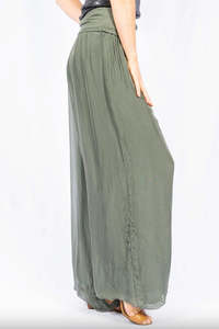 The Italian Closet: The Italian Closet - Faustina Pants Khaki