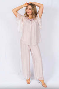 The Italian Closet - Invitati Pants Dusty Pink