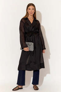 Adorne: Adorne - Elise Ramie Trench