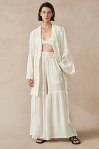 Maggie - Gaia Kimono Ivory
