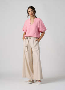 Madly Sweetly: Madly Sweetly - A-Cute Pant (Chalk)