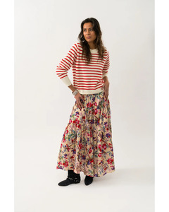 Lolly's Laundry - Sunset Maxi Skirt (Flower Print)