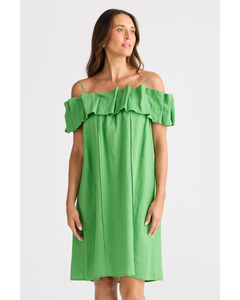 Brave + True - Osaka Dress (Emerald)