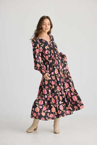 Talisman: Talisman - Symphony Midi Dress (Lola Floral)