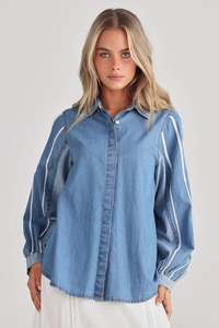 Talisman - Stella Denim Shirt (Denim)