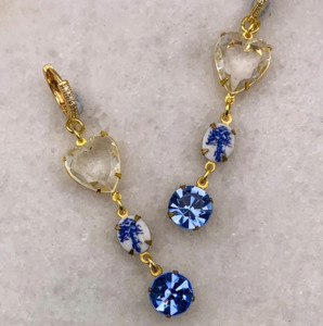 Ghost & Lola - For Love of Delft Earrings
