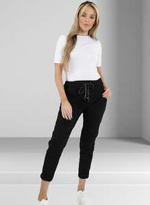 Lilliano -  Italian Magic Pants Black