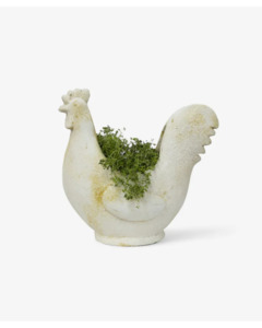 French Country - Chook Flower Pot