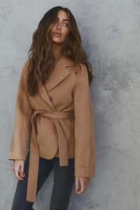 Lady Lux - Jada Wool Jacket Camel