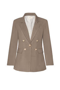 Madly Sweetly - Smooth Blazer (Taupe)