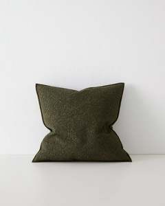 Weave: Weave - Alberto Cushion (Olive)