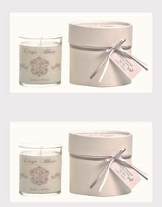 Provence - Amelie heart Candle glass in gift box