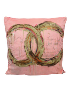 Cushions: Le Forge - Art Cushion Velvet Gold Coco
