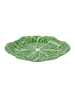 Home Decor: Le Forge - Melamine Cabbage Platter Oval 40cm (Green)