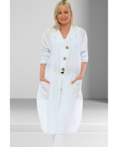 Lilliano: Lilliano - Italian Linen 3 button Jacket