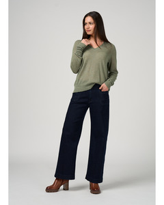 Knitwear: Loobies - Lumira Sweater (Sage)