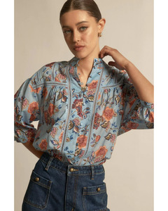 Blouses: Zoe Kratzmann - Daydream top (Twilight Bloom)
