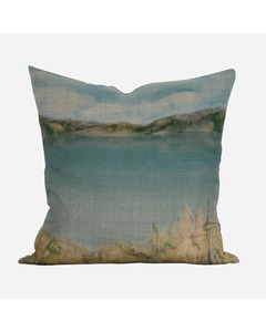 CC Interior - Island Summer Linen Cushion Cover and feather inner  (50 X 50cm)
