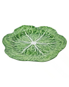 Le Forge - Melamine Cabbage Round Platter 40cm (Green)