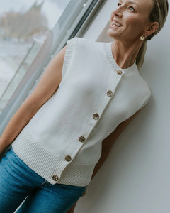 Moke - Chloe Vest (Pearl)