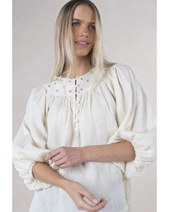 Humidity - Barque Blouse (Cream)