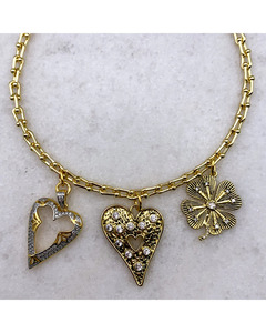 Ghost And Lola: Ghost & Lola - Heart Struck Necklace