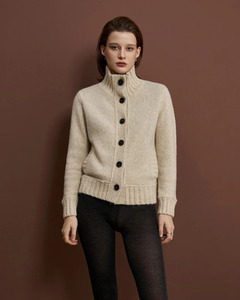 Knitwear: Alete Threads - Isabella Polo Jacket (Alpaca)