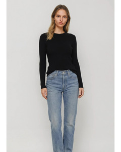 New Fashion: Alete Threads - Vespa Ribbed Crew (Black)