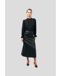 Blouses: Lolly's Laundry - Presley Shirt (Washed Black)