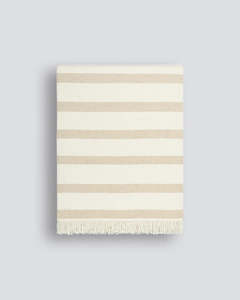 Baya - Baskiana Throw 130 x 170cm (Almond)