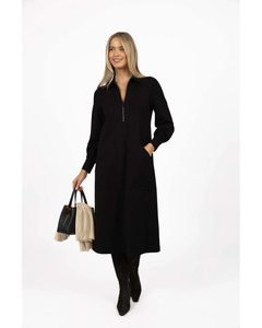 Humidity - Dune Midi Dress (Black)