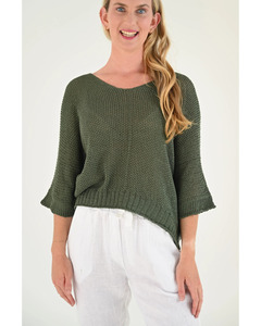 Portofino Jean Knit Khaki (OS)