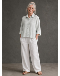 Flaxbloom - Maya Shirt (Mint)