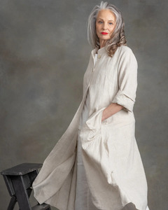 Flaxbloom - Magali Coat (Natural)