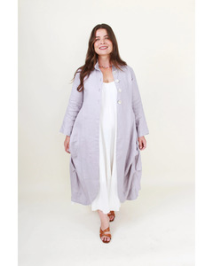 Flaxbloom - Magali Coat (Silver)